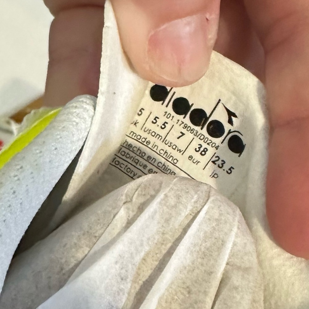 Diadora Cattura LPU JR Cleats 5.5 Men - Picture 6 of 8
